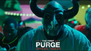 The First Purge is a 2018 American dystopian action horror film directed by Gerard McMurray and starring Y'lan Noel, Lex Scott Davis, Joivan Wade, Mugga, Luna Lauren Velez, Kristen Solis, and Marisa Tomei. The fourth installment in The Purge franchise, the film is a prequel depicting the origins of the first annual 